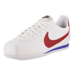Nike Women's Classic Cortez Leather, White/Varsity